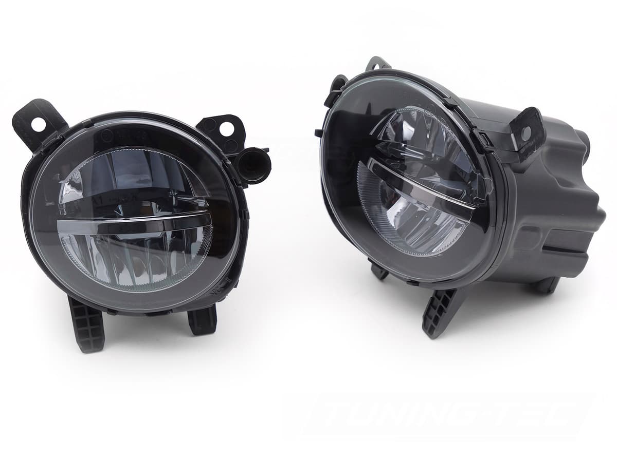 Hmlové svetlá LED BMW F20 F30 LCI, F32, F34, F36 Smoke