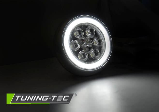 Hmlové svetlá Angel Eyes LED DRL Univerzál BMW Mini Cooper – náhľad 3