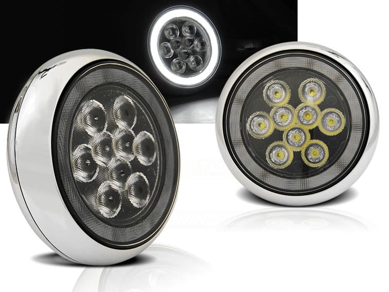 Hmlové svetlá Angel Eyes LED DRL Univerzál BMW Mini Cooper