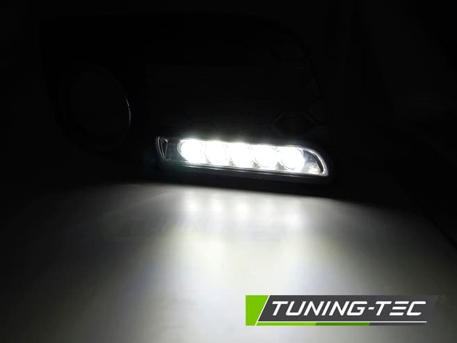 Rámčeky hmloviek Sport LED VW Golf 5 – náhľad 4