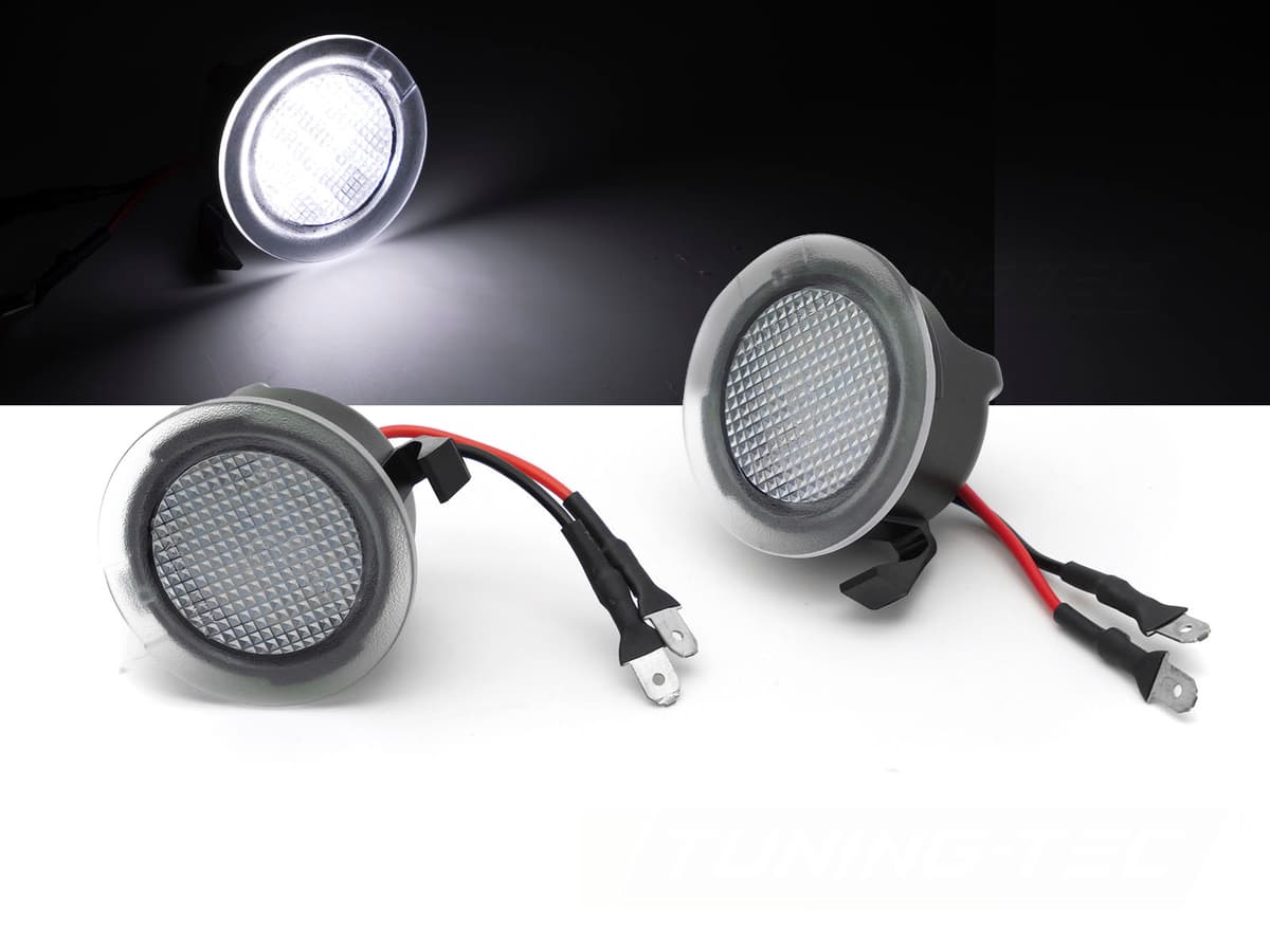 LED osvetlenie zrkadiel Ford Mondeo, Focus, Galaxy, S-Max
