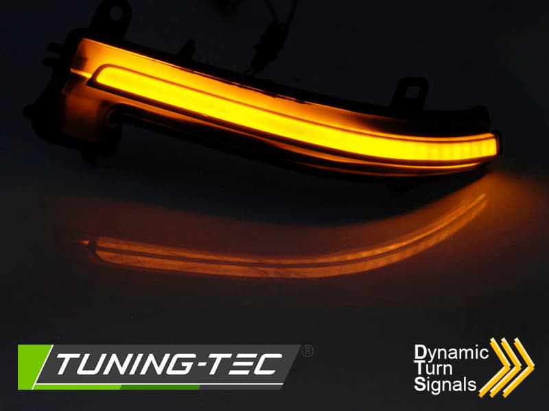 Bočné smerovky do zrkadla BMW F20/F22/F30/F32/X1 Smoke LED Sekvenčné – náhľad 2