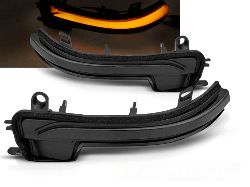Bočné smerovky do zrkadla BMW F45 / F46 / X1 F48 Smoke LED SEQ