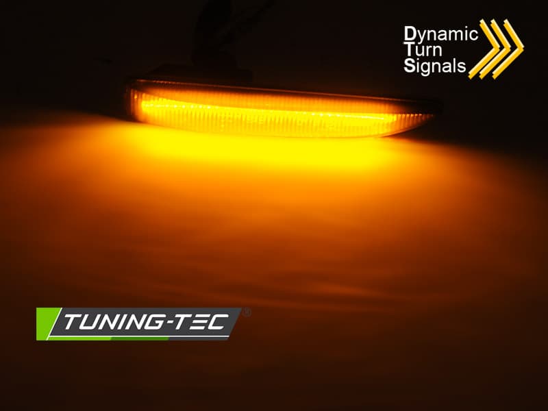 Bočné smerovky BMW E65 / E66 / E67 01-08 Smoke LED SEQ – náhľad 2