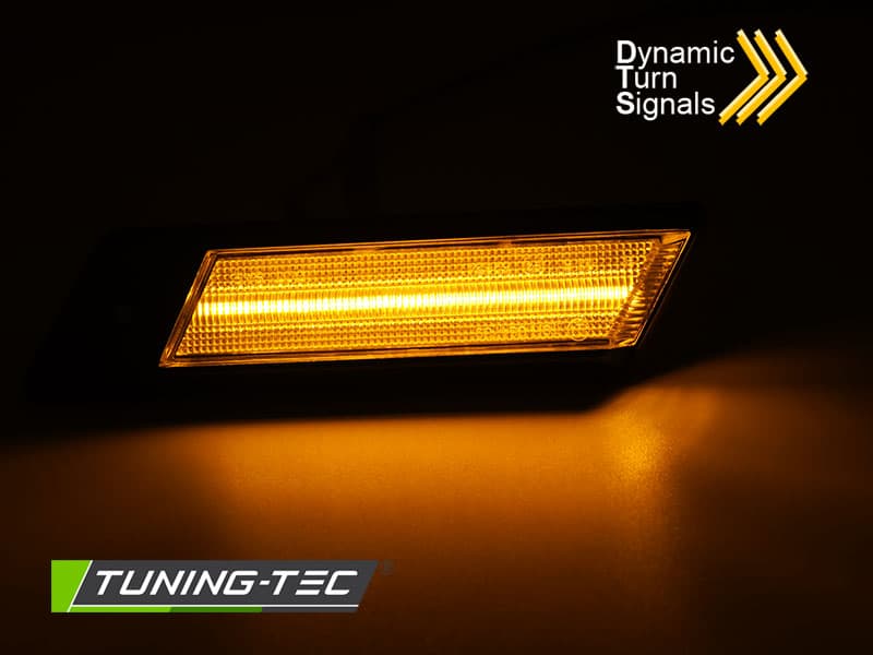 Bočné smerovky BMW E30 / E28 / E24 / E23 Smoke LED sekvenčné – náhľad 3