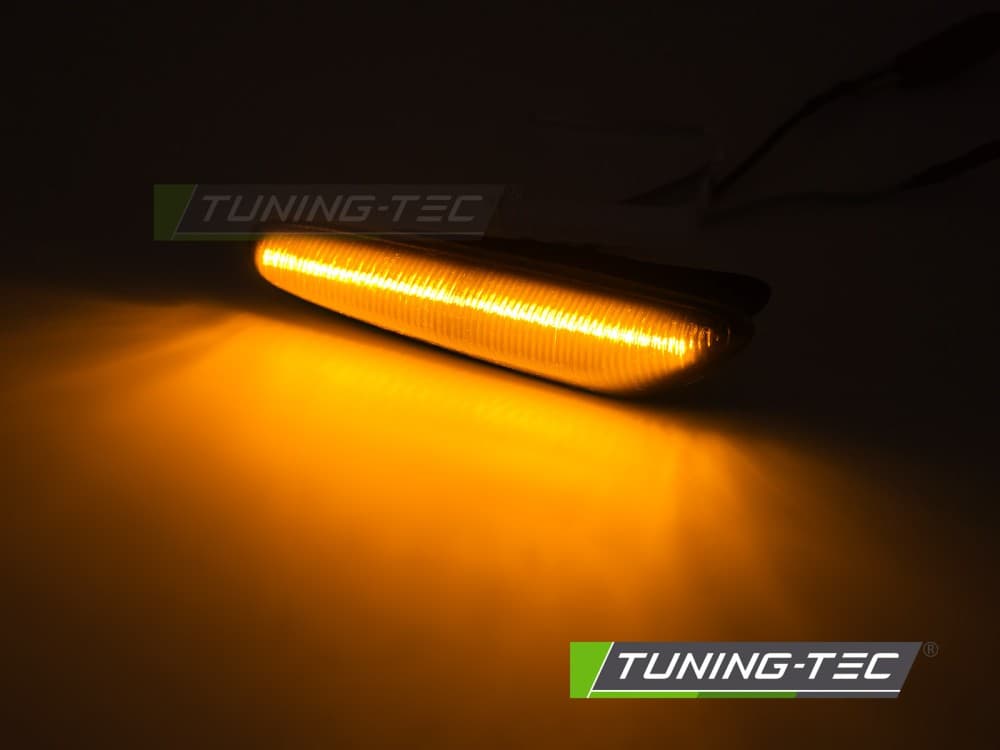 Bočné smerovky BMW E46 / E60 / E87 / E90 White LED – náhľad 2
