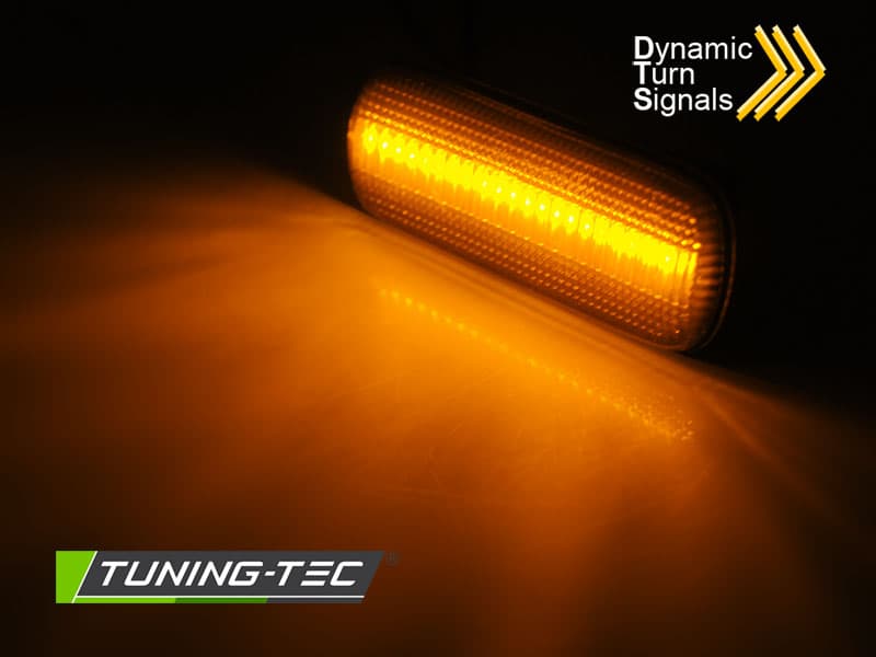 Bočné smerovky do zrkadla Citroen C4 04-11 Smoke LED Sequential – náhľad 2