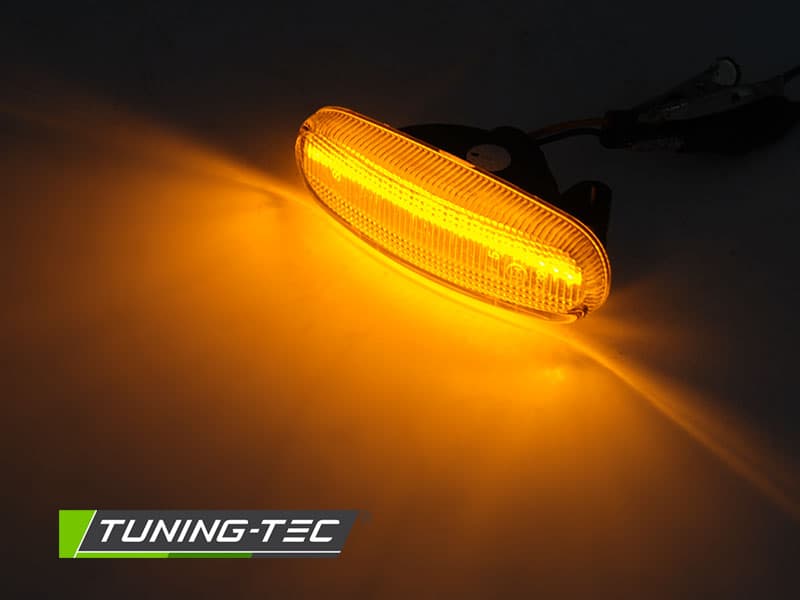 Bočné smerovky Fiat Punto / Panda / Stilo / Idea / Linea / Multipla White LED dynamické – náhľad 2