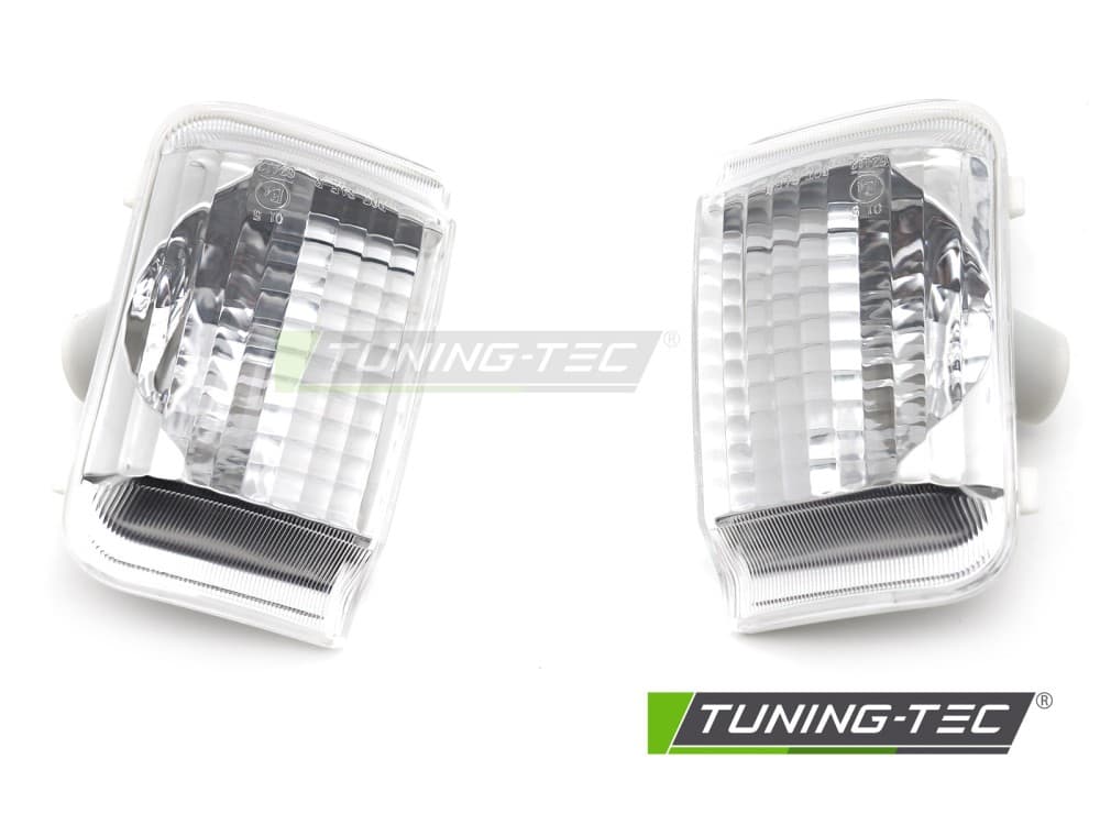 Bočné smerovky do zrkadla Fiat Ducato / Citroen Jumper / Peugeot Boxer 06- Clear – náhľad 2
