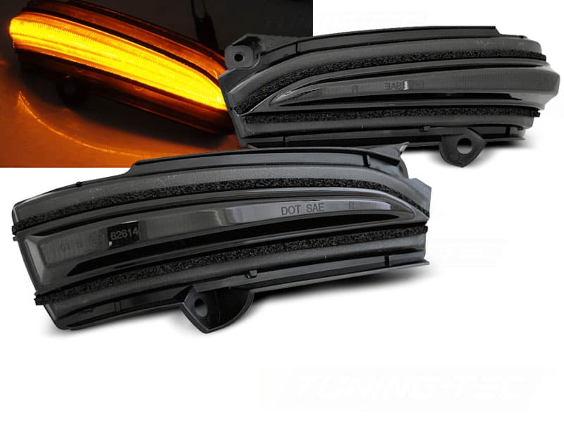 Bočné smerovky Ford Mondeo MK V 14-18 LED Smoke Sequential
