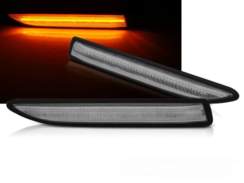 Bočné smerovky Ford Mondeo MK IV 07-14 Clear LED Sequential