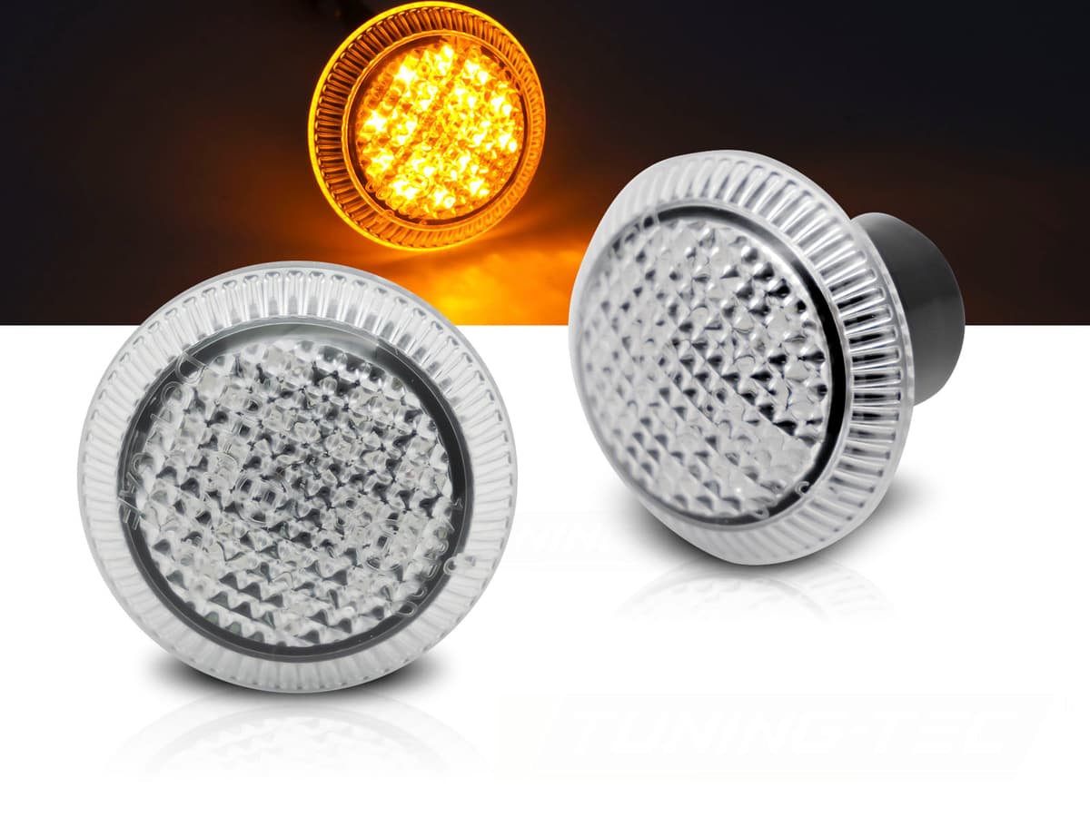 Bočné smerovky LED White Ford Tourneo Connect 12-22