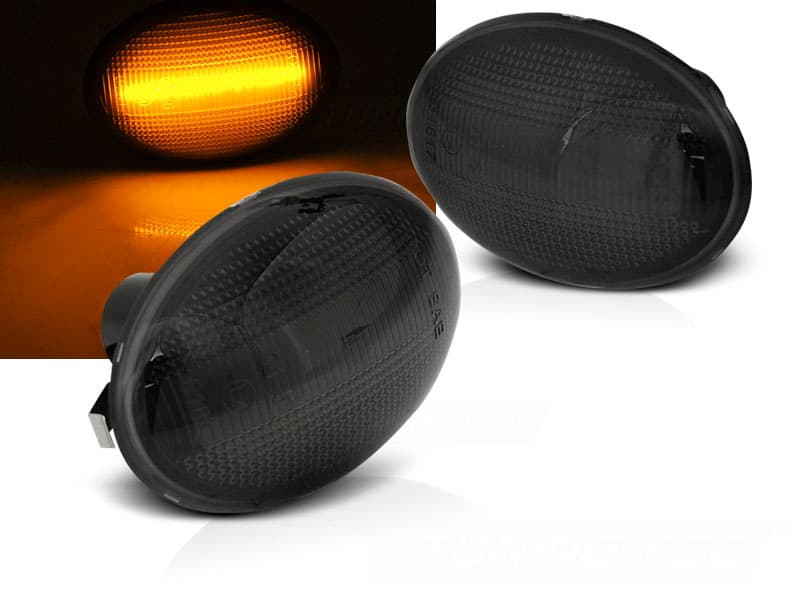Bočné smerovky Mini Cooper R56 / R57 / R58 / R59 06-14 Smoke LED