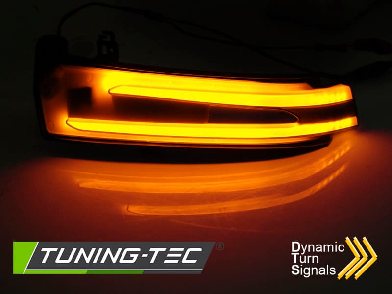 Bočné smerovky do zrkadla Mercedes W204 / W212 / W176 / W221 / W166 / X204 Smoke LED sekvenčné – náhľad 2