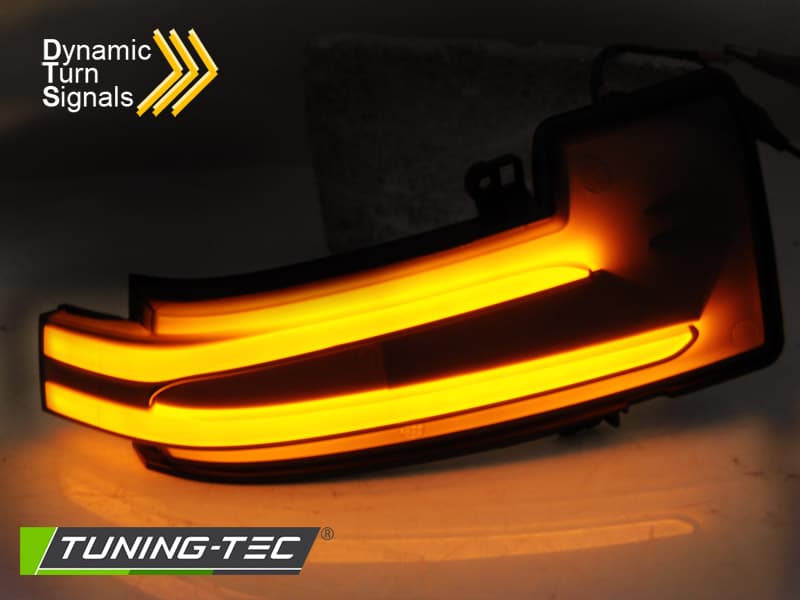 Bočné smerovky do zrkadla Mercedes W166 / W463 / W251 Smoke LED Sekvenčné – náhľad 2