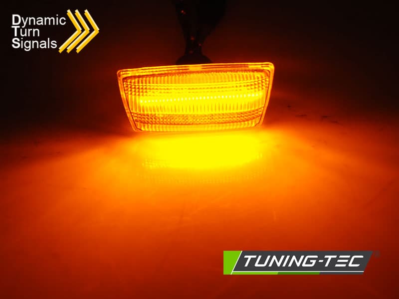 Bočné smerovky Opel Astra H / Corsa D / Insignia / Zafira B White LED SEQ – náhľad 2