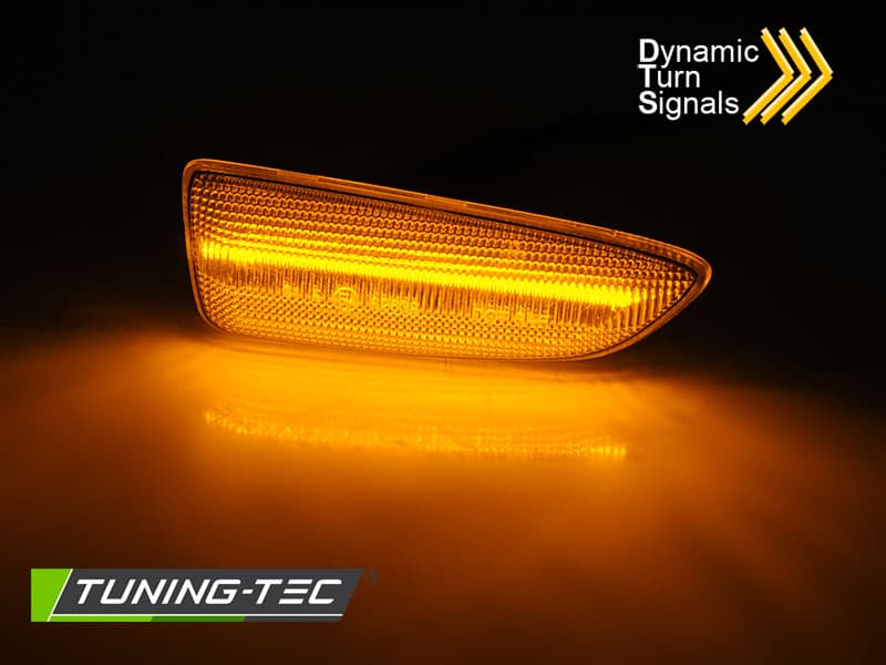Bočné smerovky Opel Astra J / Astra K / Zafira C / Insignia B White LED SEQ – náhľad 2