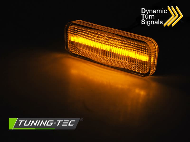 Bočné smerovky Opel Omega B 94-03 White LED SEQ – náhľad 2