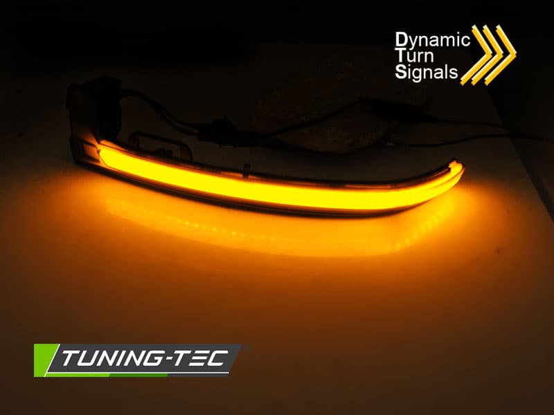 Bočné smerovky do zrkadla Peugeot 308 13-21 Smoke LED SEQ – náhľad 2