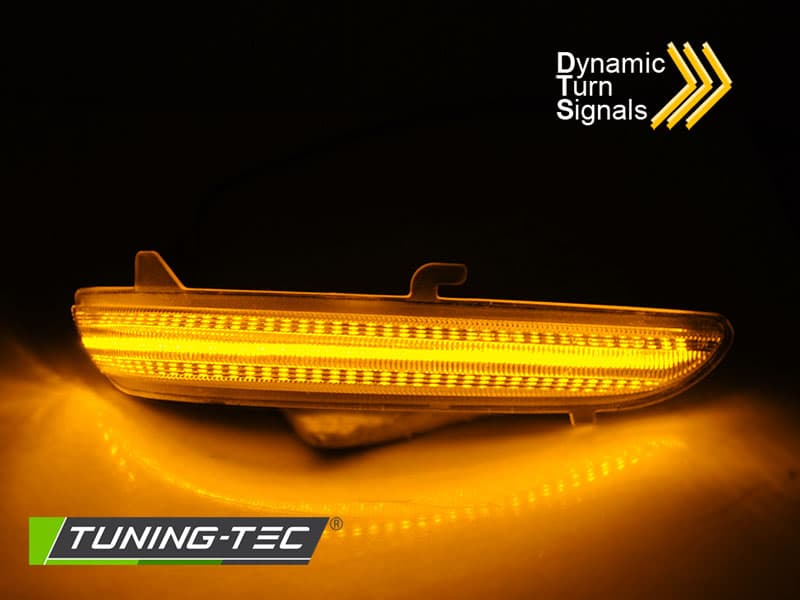 Bočné smerovky do zrkadla Peugeot 208 / 2008 / Citroen C3 Smoke LED SEQ – náhľad 2