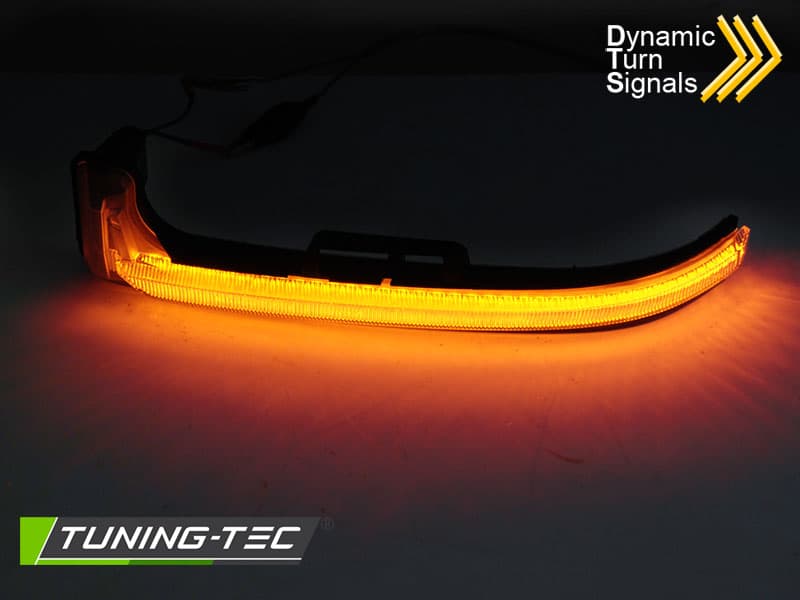 Bočné smerovky do zrkadla Peugeot 3008 16-23 / 5008 17-24 Smoke LED SEQ – náhľad 3