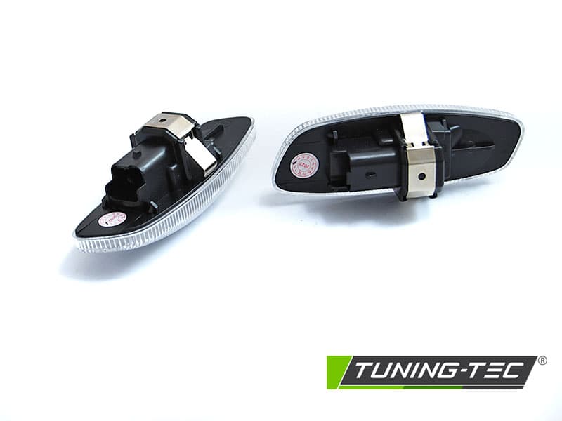 Bočné smerovky do zrkadla Peugeot 207 308 3008 5008 / Citroën C3 C4 C5 White LED SEQ – náhľad 3
