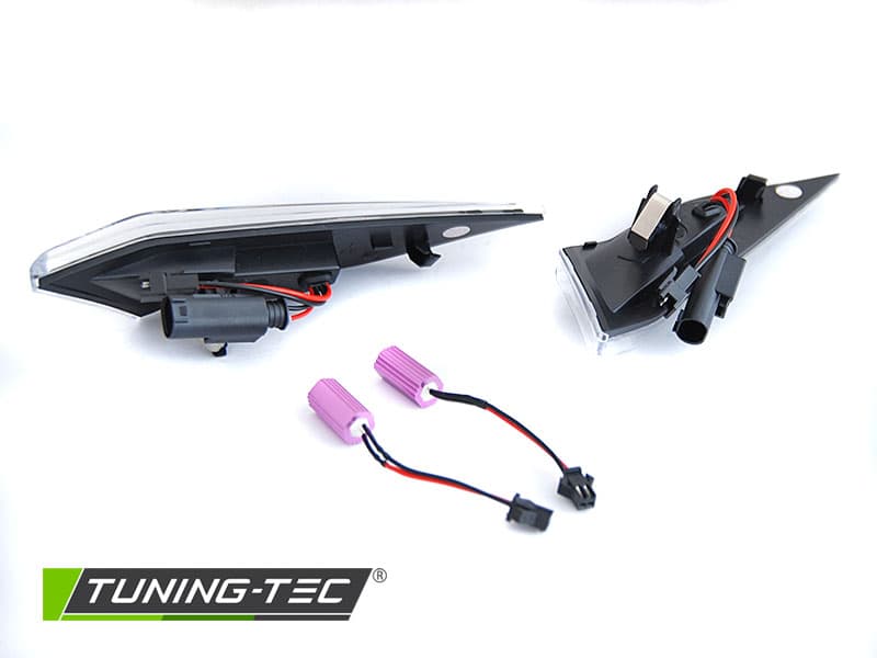 Bočné smerovky Porsche 911 (991) Carrera 11-15 Smoke LED SEQ – náhľad 3