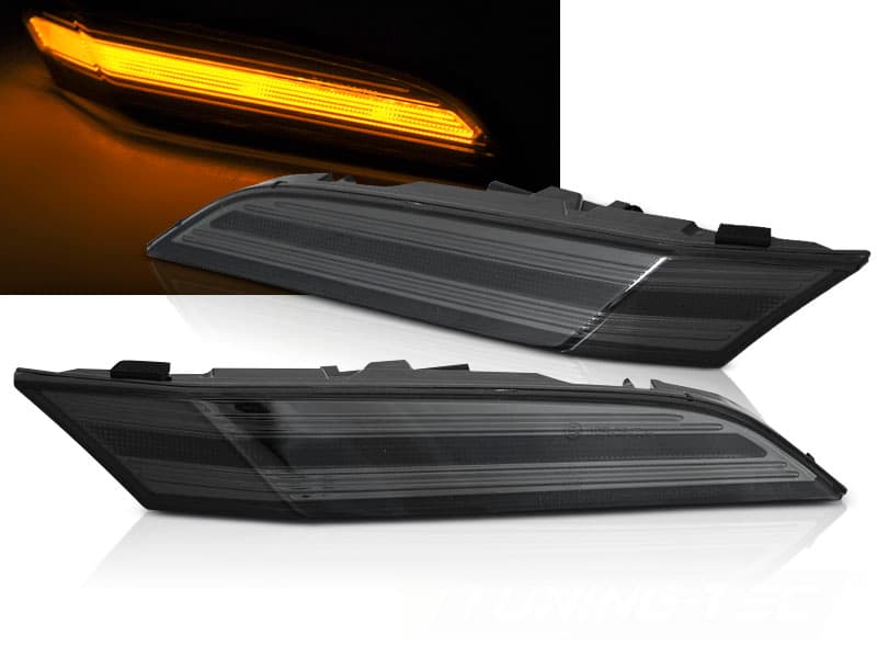 Bočné smerovky Porsche 911 992 19- Smoke LED dynamické