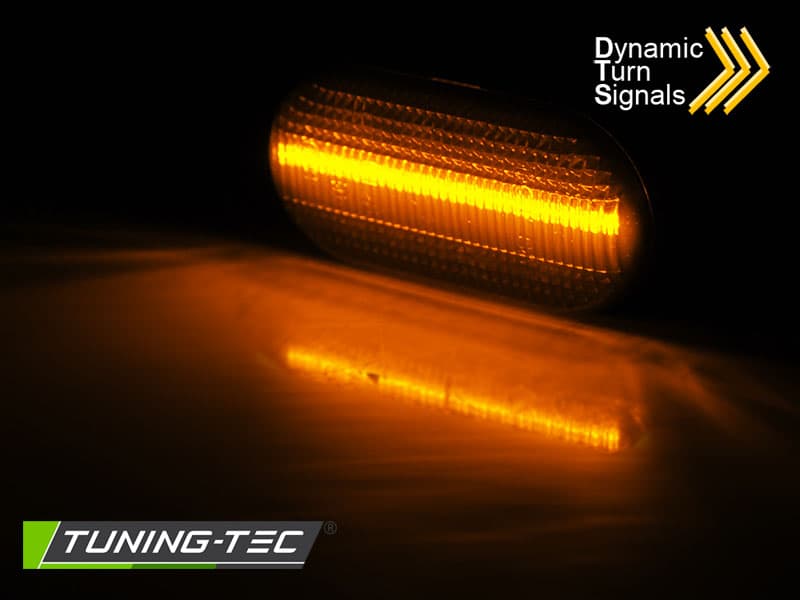 Bočné smerovky Renault Clio / Megane / Scenic / Twingo Smoke LED SEQ – náhľad 2