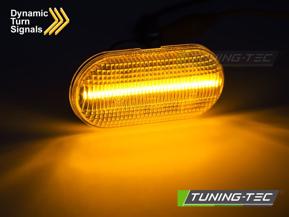 Bočné smerovky Renault Clio II / Twingo II / Scenic / Kangoo White LED SEQ – náhľad 2