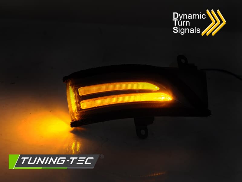 Bočné smerovky do zrkadla Subaru Forester / Impreza / Legacy / Outback Smoke LED SEQ – náhľad 2