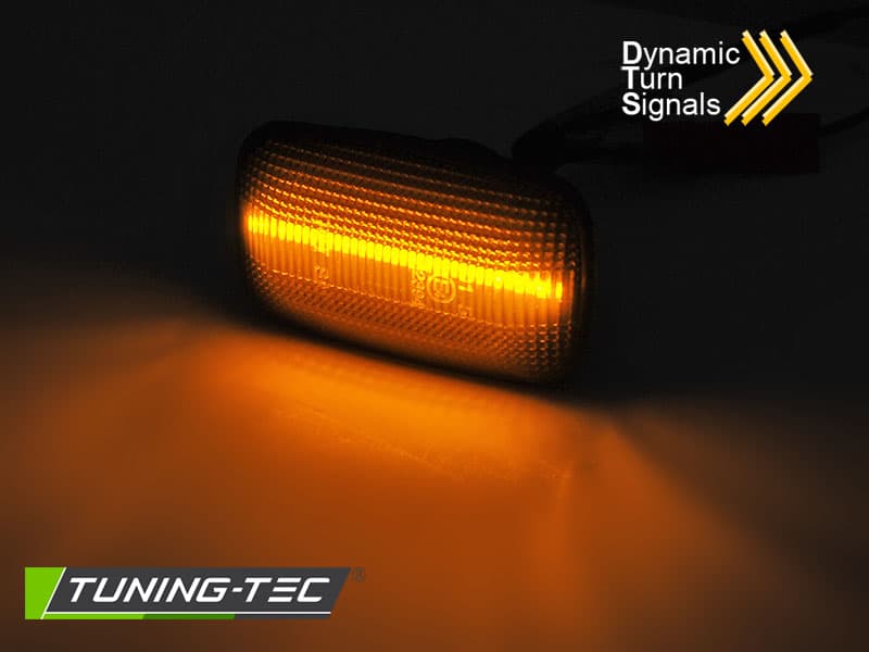 Bočné smerovky Toyota Land Cruiser 70 80 90 100 Smoke LED SEQ – náhľad 2