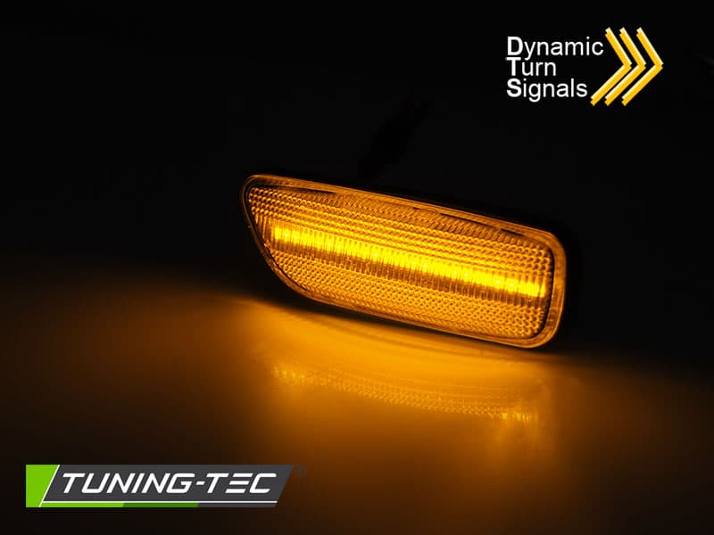 Bočné smerovky Volvo S60 S80 V70 XC90 White LED Dynamic – náhľad 2