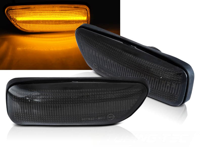Bočné smerovky Volvo S60 S80 V70 XC90 Smoke LED