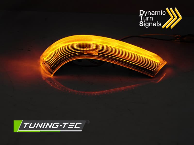 Bočné smerovky do zrkadla VW Golf 5 / Golf Plus / Jetta / Passat / Sharan White LED SEQ – náhľad 2