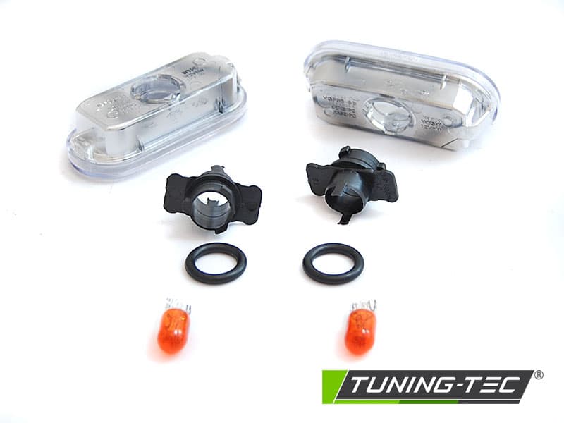 Bočné smerovky VW Golf 3 / Golf 4 / Bora / Vento / Passat B4 / B5 / 3BG / Seat Ibiza / Cordoba / Polo 6N Chrome – náhľad 2