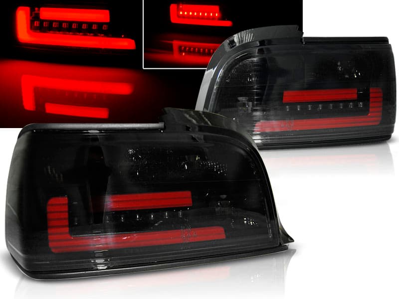Zadné LED BAR svetlá BMW E36 Coupé / Cabrio 90-99 Smoke