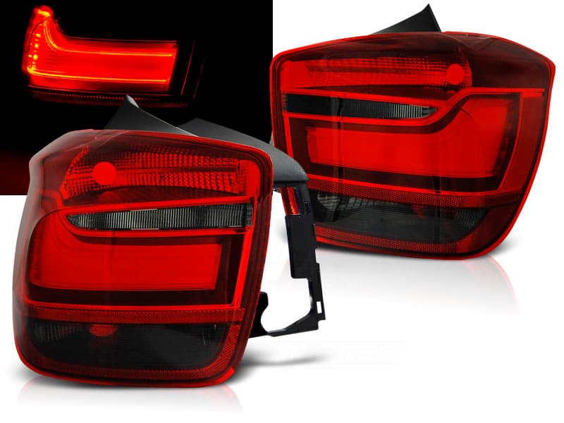 Zadné LED BAR svetlá BMW F20 / F21 11-14 Red Smoke