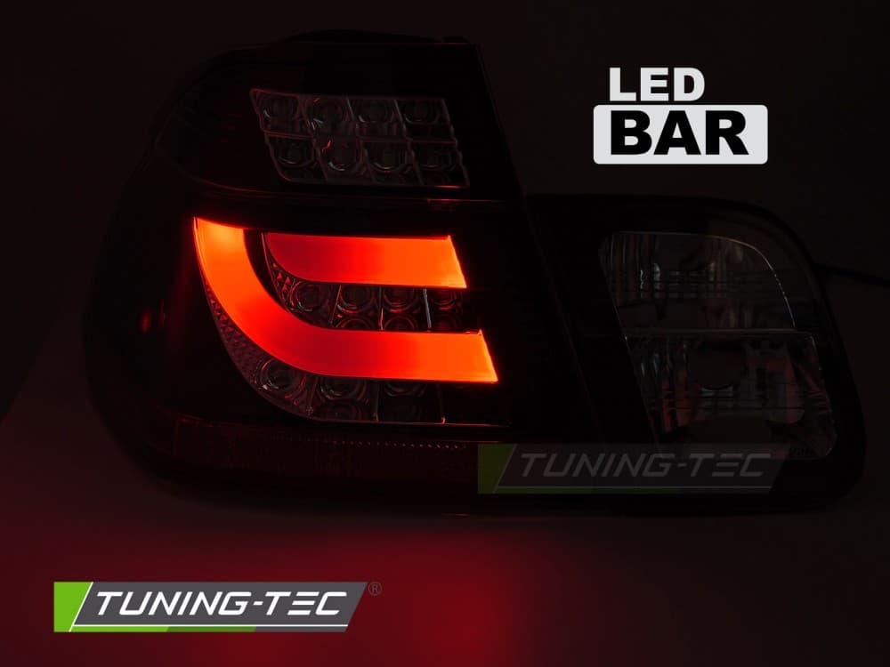 Zadné LED svetlá BMW E46 Sedan 98-01 Red Smoke – náhľad 2