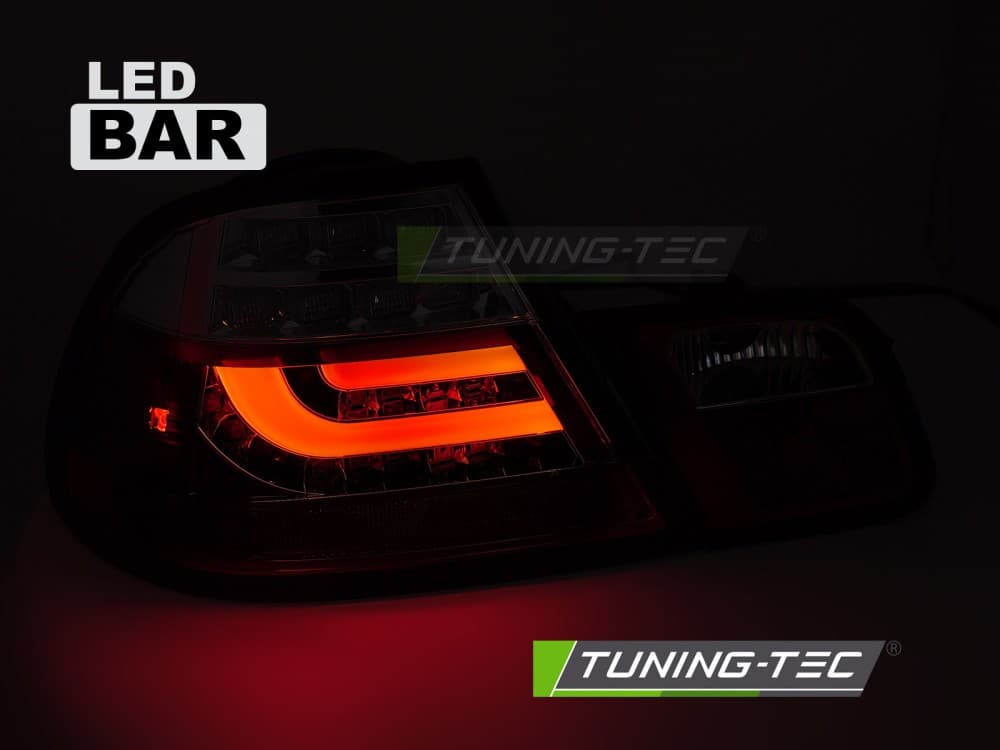 Zadné LED svetlá BMW E46 Coupé 99-03 Red Smoke - P8 – náhľad 2