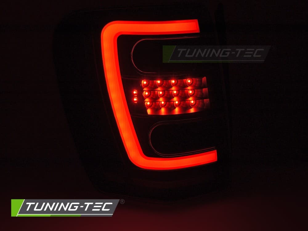 Zadné LED BAR svetlá Jeep Grand Cherokee WJ 99-05 Black Clear – náhľad 3