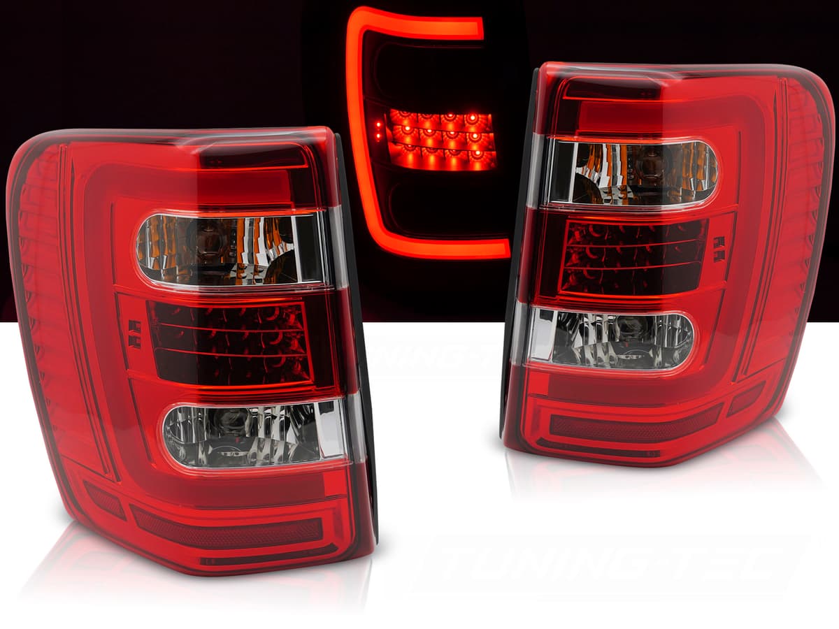 Zadné LED BAR svetlá Jeep Grand Cherokee WJ 99-05 Red White