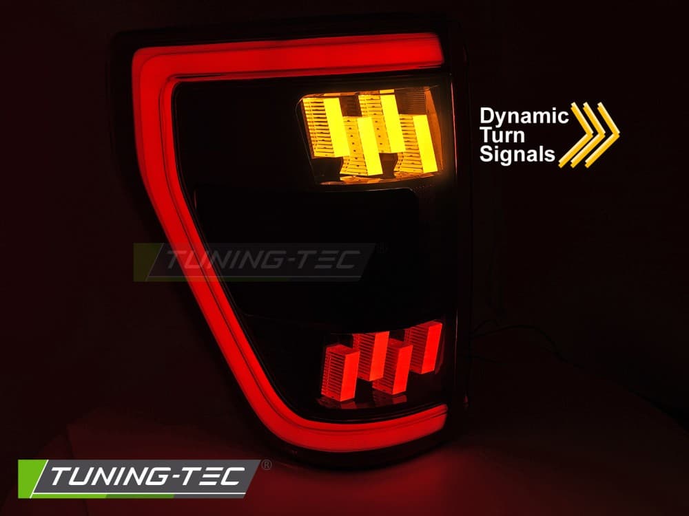 Zadné Full LED svetlá Ford F-150 20-23 Smoke – náhľad 4