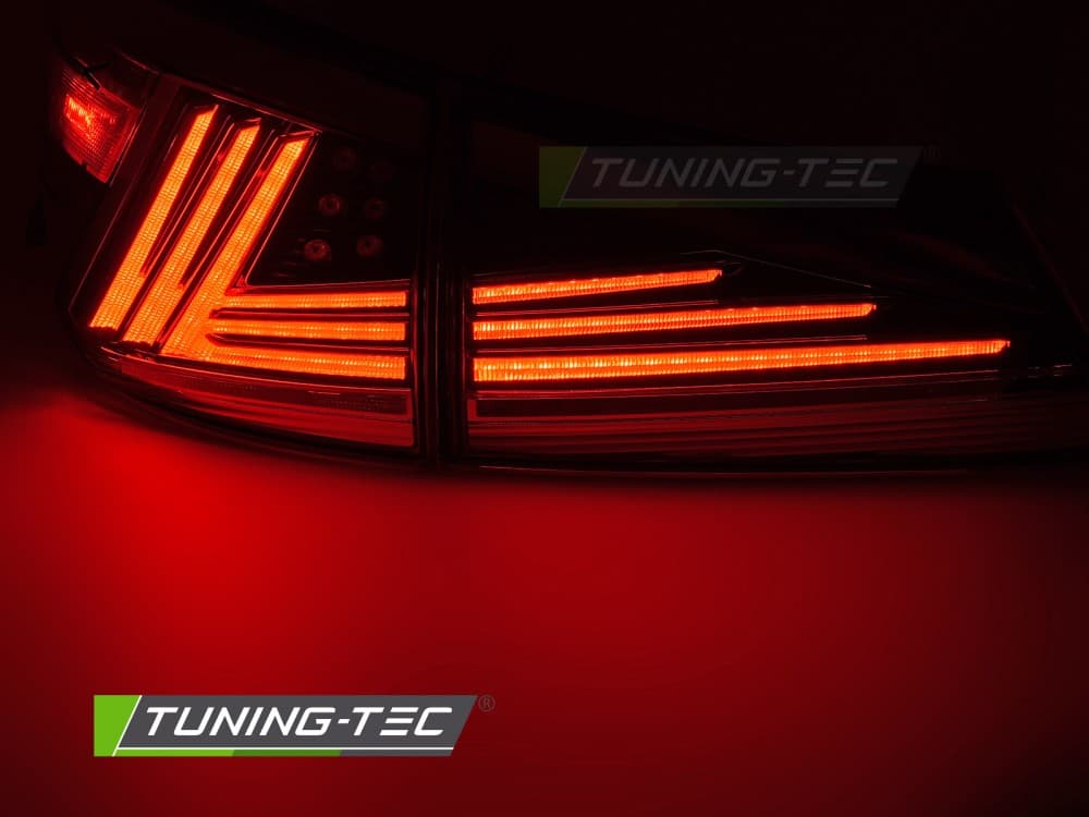 Zadné LED svetlá Lexus IS II 06-13 Red SQL – náhľad 2