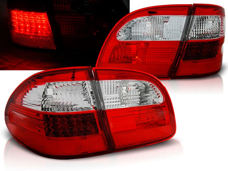 Zadné LED svetlá Mercedes E trieda W211 Kombi 02-06 Red White