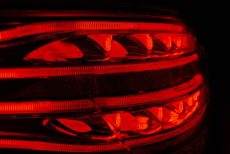 Zadné LED svetlá Mercedes E trieda W212 09-13 Red White – náhľad 2