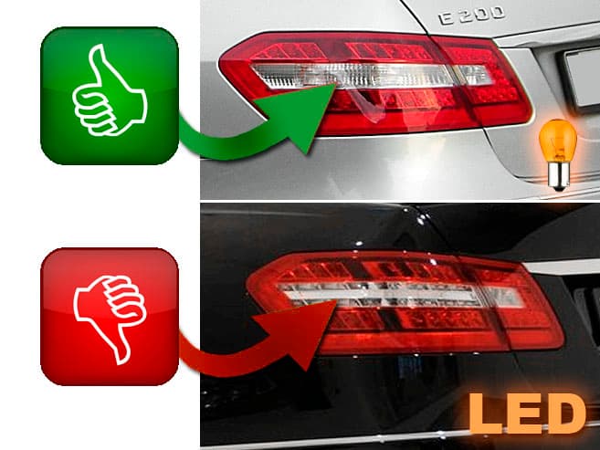 Zadné LED svetlá Mercedes E trieda W212 09-13 Red Smoke – náhľad 5