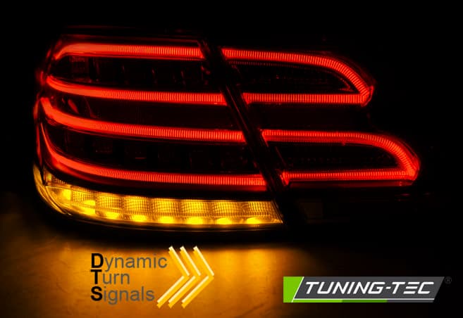 Zadné LED svetlá Mercedes E trieda W212 13-16 Red White – náhľad 4