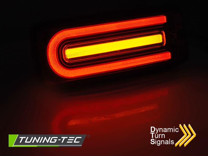 Zadné LED BAR svetlá Mercedes G trieda W463 90-18 Red White – náhľad 4