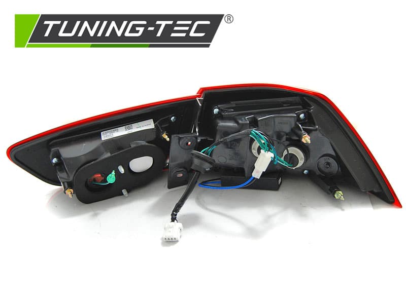 Zadné LED BAR svetlá Mitsubishi Lancer VIII 08-11 Red Smoke – náhľad 3